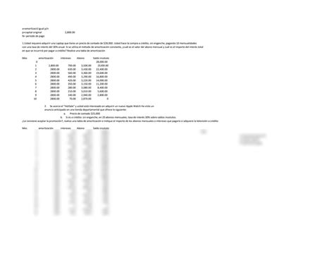 SOLUTION Ejemplo De Tabla De Amortizaci N M Xico Studypool