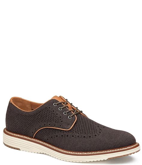 Johnston And Murphy Mens Upton Knit Wingtip Oxfords Dillards