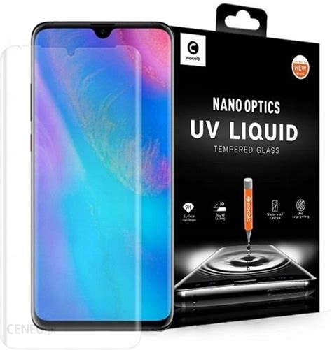 Szk O Hartowane Mocolo Uv Glass Huawei P Pro Cle