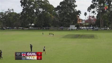 Replay Guildford Grammar School Vs Hale School Round 8 Afl