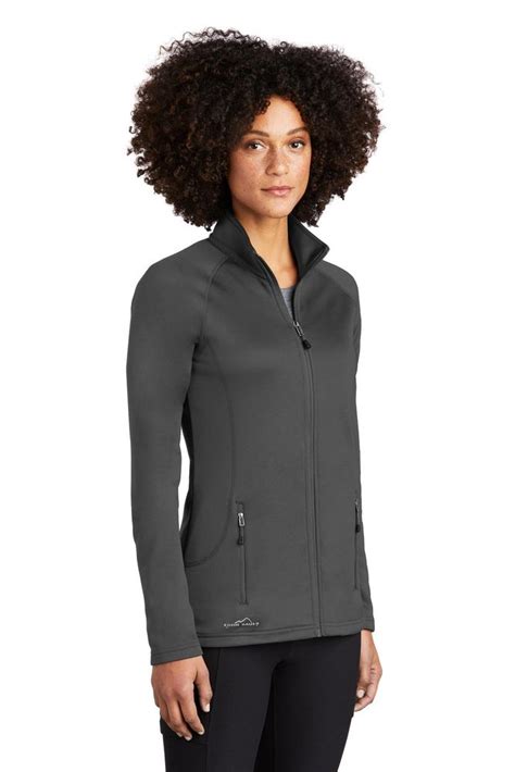 Eddie Bauer Ladies Smooth Fleece Full Zip Eb247 Ram Webstore