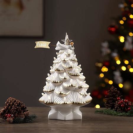 Amazon Mr Christmas Nostalgic Ceramic Christmas Tree With Led