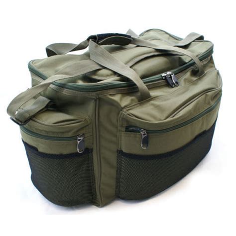 LARGE CARP PIKE FISHING CARRYALL TACKLE BAG 3 3 ROD HOLDALL BAG 12FT