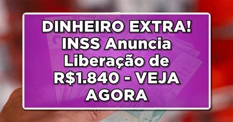 Empr Stimo Consignado Inss Libera R Para Todos