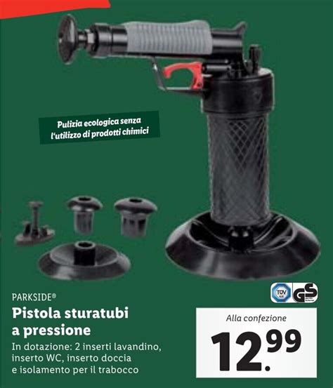 Offerta PARKSIDE Pistola Sturatubi A Pressione Nel Volantino Di Lidl