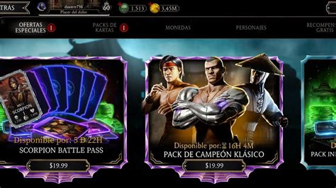 Mortal Kombat mobile lo nuevo de la actualización 4 0 Sorteo de