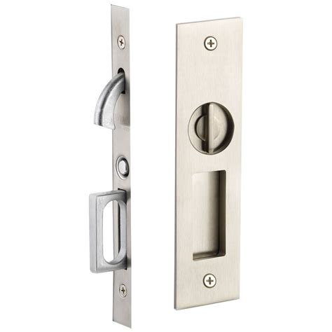 Mortise Pocket Door Hardware Collection - Narrow Modern Rectangular ...