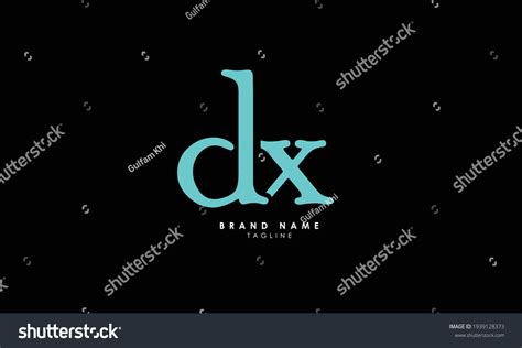 Alphabet Letters Initials Monogram Logo Dx Stock Vector Royalty Free