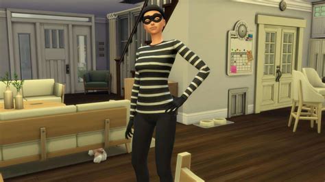 Modder Adds An Entire Burglar System To The Sims 4