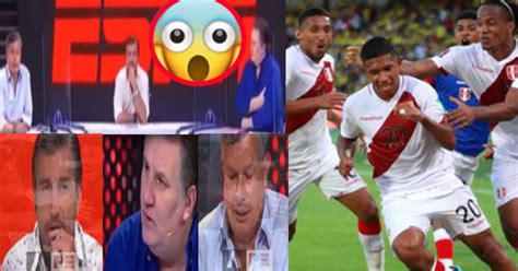 Perú Vs Colombia Periodistas Chilenos Quedan En Shock En Vivo Al