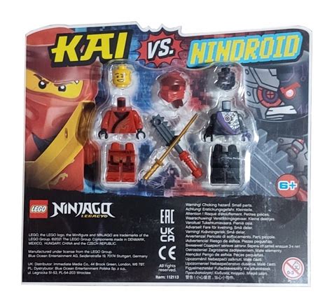 LEGO Ninjago Polybag Kai Vs Nindroid 112113 11634810869