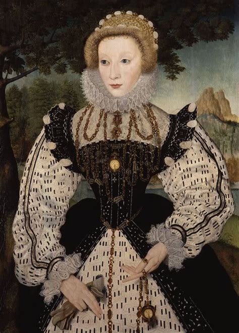 Elizabethan Makeup Paintings