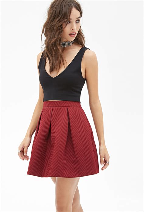 Forever 21 Pleated A Line Skirt Where To Buy How To Wear