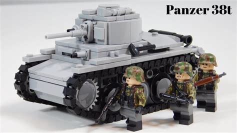 Custom Lego Wwii Panzer T Youtube