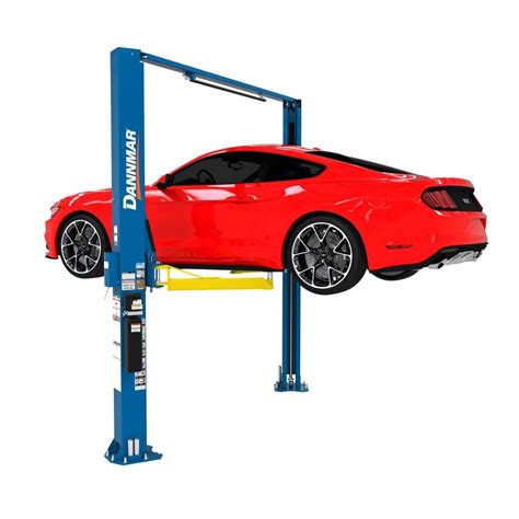 Dannmar D A Asymmetric Two Post Car Lift Lb Capacity With