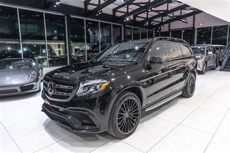 2018 Mercedes Benz Gls63 Amg Suv Night Styling Pkg 22 Inch Wheels