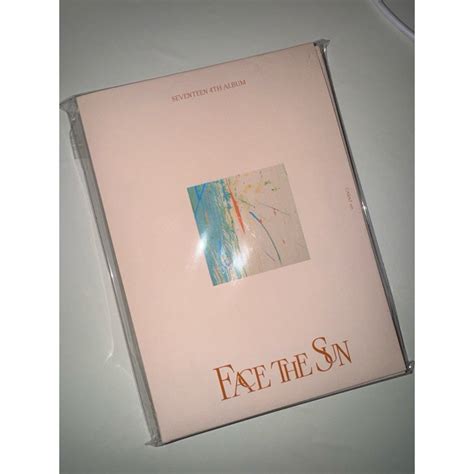 Unsealed Seventeen Th Album Face The Sun Carat Ver Shopee