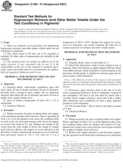 Astm D Standard Test Methods For Hygroscopic Moisture Hot Sex