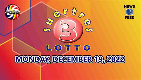 Swertres Result Monday December Official Pcso Lotto Results