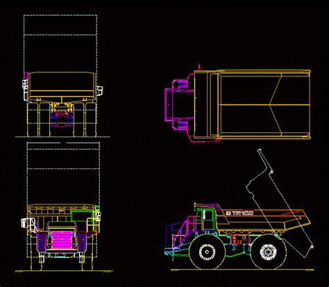 Wywrotka W Programie Autocad Biblioteka Cad