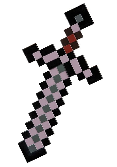 Netherite Minecraft Sword