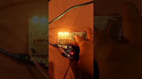 Clignotant Dynamique Avec Arduino LEDs RGB Boutons Poussoir Texte