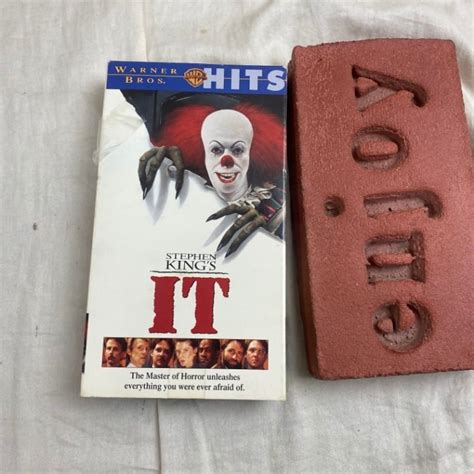 Stephen King It Vhs Horror Classic Two Video Cassette Tapes Pennywise