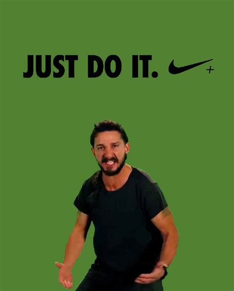 just do it meme by alexeggono on DeviantArt