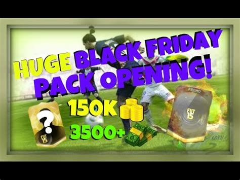 FIFA 15 150K 3500 FIFA POINTS HUGE BLACK FRIDAY PACK OPENING