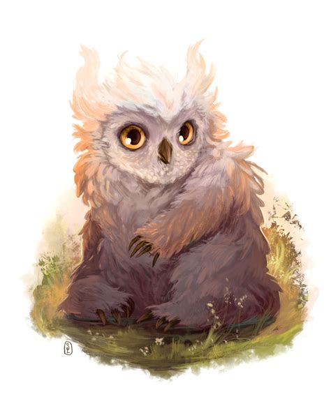 ArtStation - Owlbear Cub