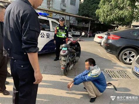 奇葩！南宁一男子到交警大队去偷车！结果