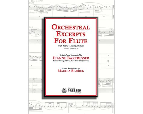 Orchestral Excerpts For Flute Revised Edition