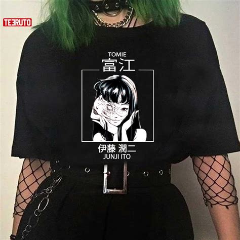 T Shirt Tomie Junji Ito Uzumaki Horror Anime Manga Japanese Japan Guro