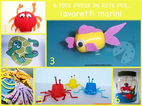 6 Idee Prese In Rete Per Lavoretti Marini Da Fare Con I Bambini