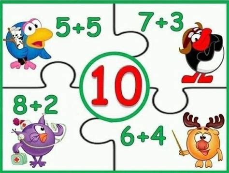 Математические пазлы | OK.RU | Math activities preschool, Preschool ...