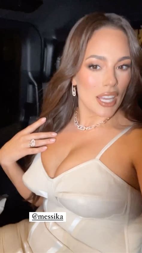 Worlds Sexiest Woman Ashley Graham Shows Off Her Famous Curves And Long Legs In Luxury Paris