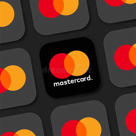 Kiev, Ukraine - March 30, 2021: MasterCard Background. Master Card Logo ...