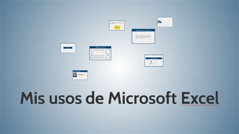 Mis Usos De Microsoft Excel By Ramon Alarcon Maureira On Prezi