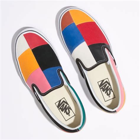 Vans Patchwork Slip On Multi True White Release Info