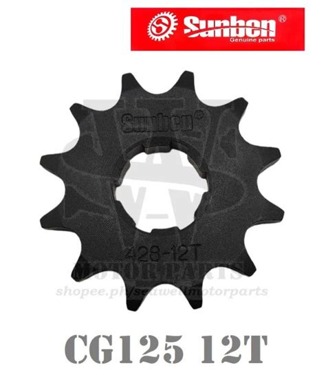 Engine Sprocket Sunben For Cg T T Lazada Ph