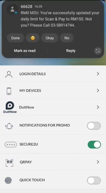 Cara Tukar Limit Qrpay Guna Aplikasi Mae Maybank U