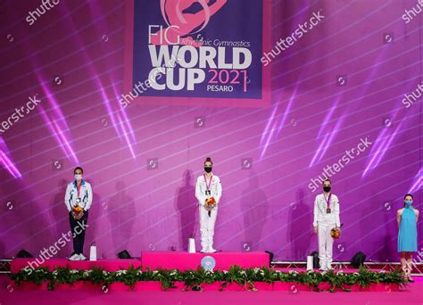 Award Ceremony Hoop Averina Dina Rus Editorial Stock Photo Stock