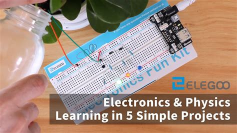 Electronics And Physics Learning In 5 Simple Projects With Elegoo