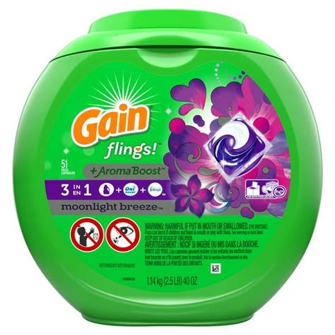 Gain Flings Laundry Detergent Pods