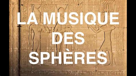 VOUS POUVEZ ENTENDRE LA MUSIQUE DES SPHÈRES LA COLONNE VERTÉBRALE DU