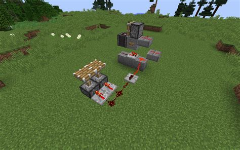 Simple Propetual Piston Power Observer Block Clock (1.11 Unlimited Redstone Power at the Press ...