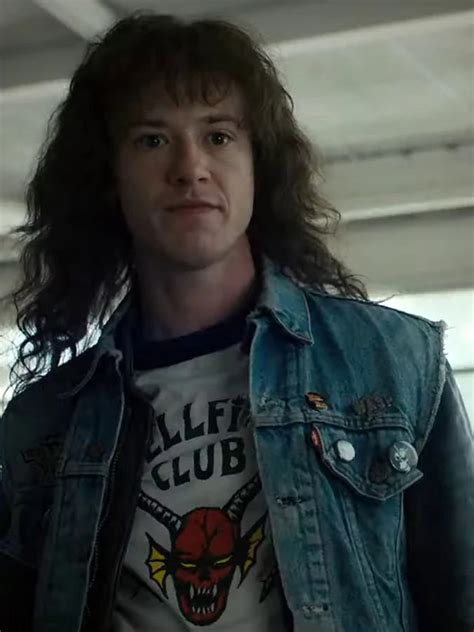 Eddie Munson Stranger Things S04 Denim Vest Movie Jackets