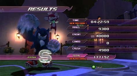 Sonic Unleashed Apotos Night Windmill Isle Act 2 S Rank Series S