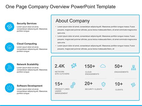 Editable One Page Fact Sheet Powerpoint Templates Slides Slideuplift