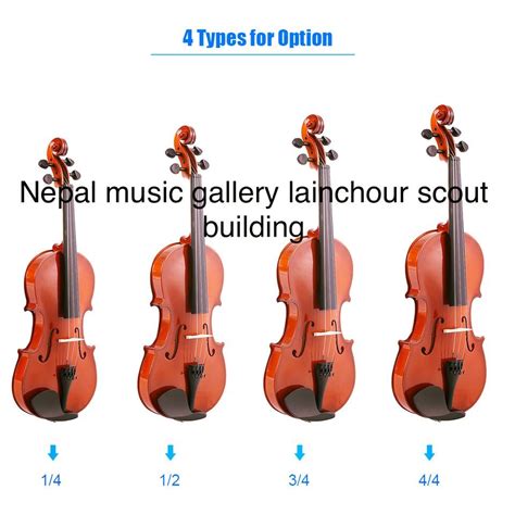 Student Violin – 4/4 Size - Nepal Music Gallery